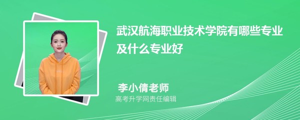 武漢航海職業技術學院綜合評價與排名分析